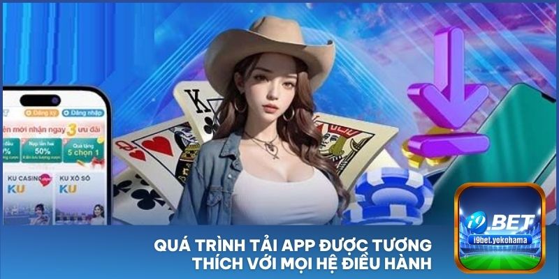Quá trình tải app được tương thích với mọi hệ điều hành